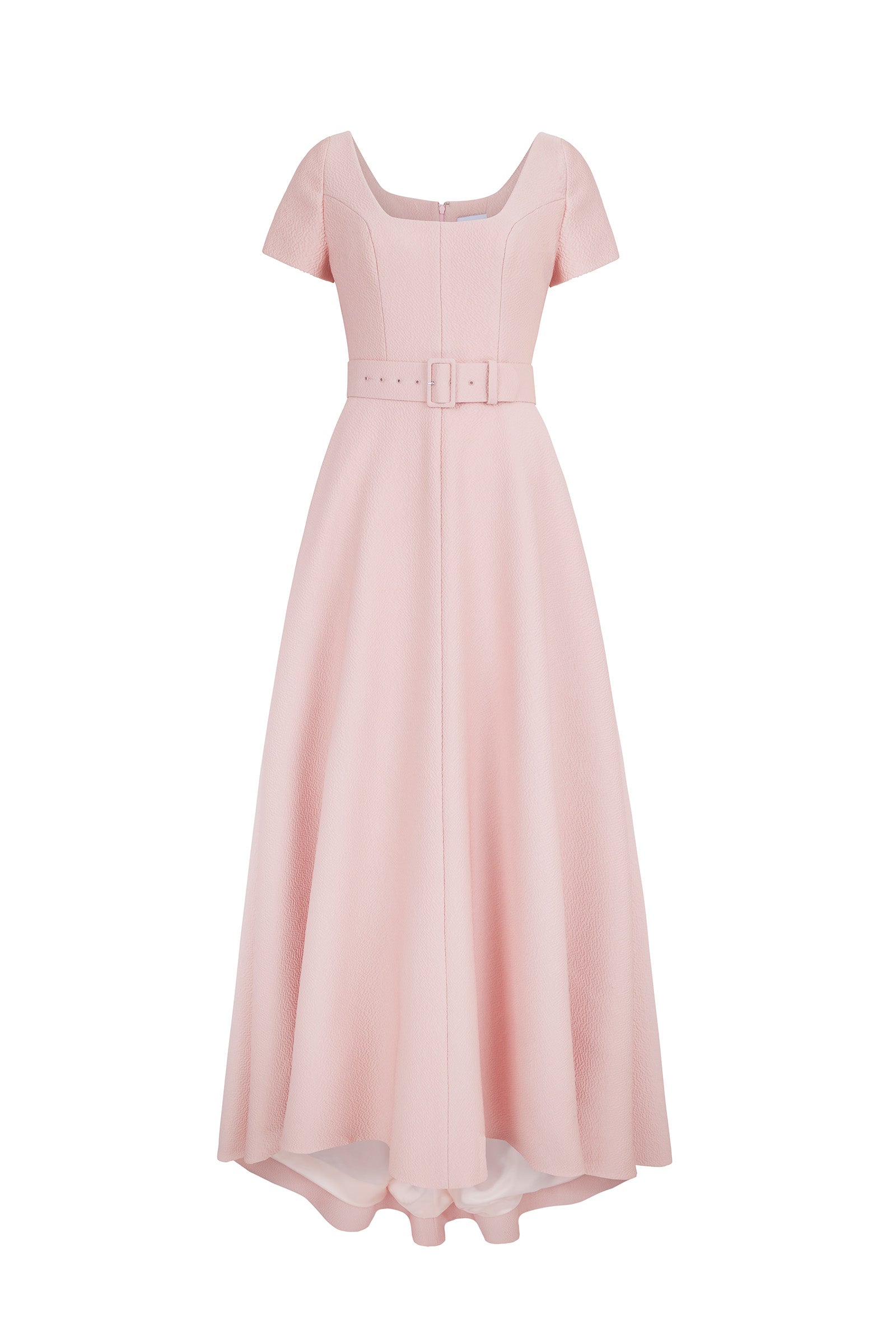 Miami Gown | Pink Cloque | Suzannah London