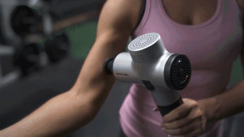 Gun massager - How it works in the Gym