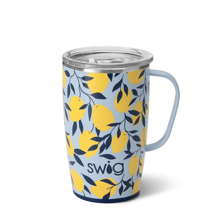 Swig 18 oz Travel Mug Oh Happy Day