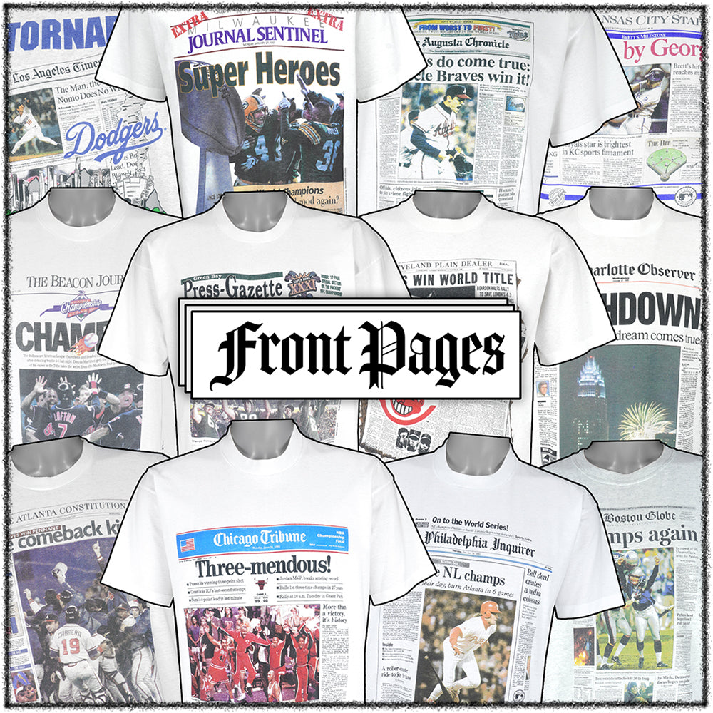 VTG '90S ST. LOU. CARDINALS FRONT PAGES T-SHIRT (RLSC) – TRIED AND