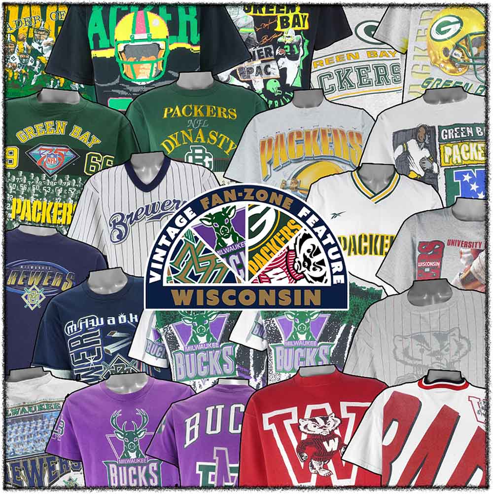 Wisconsin Legends Green Bay Packers Milwaukee Bucks Milwaukee