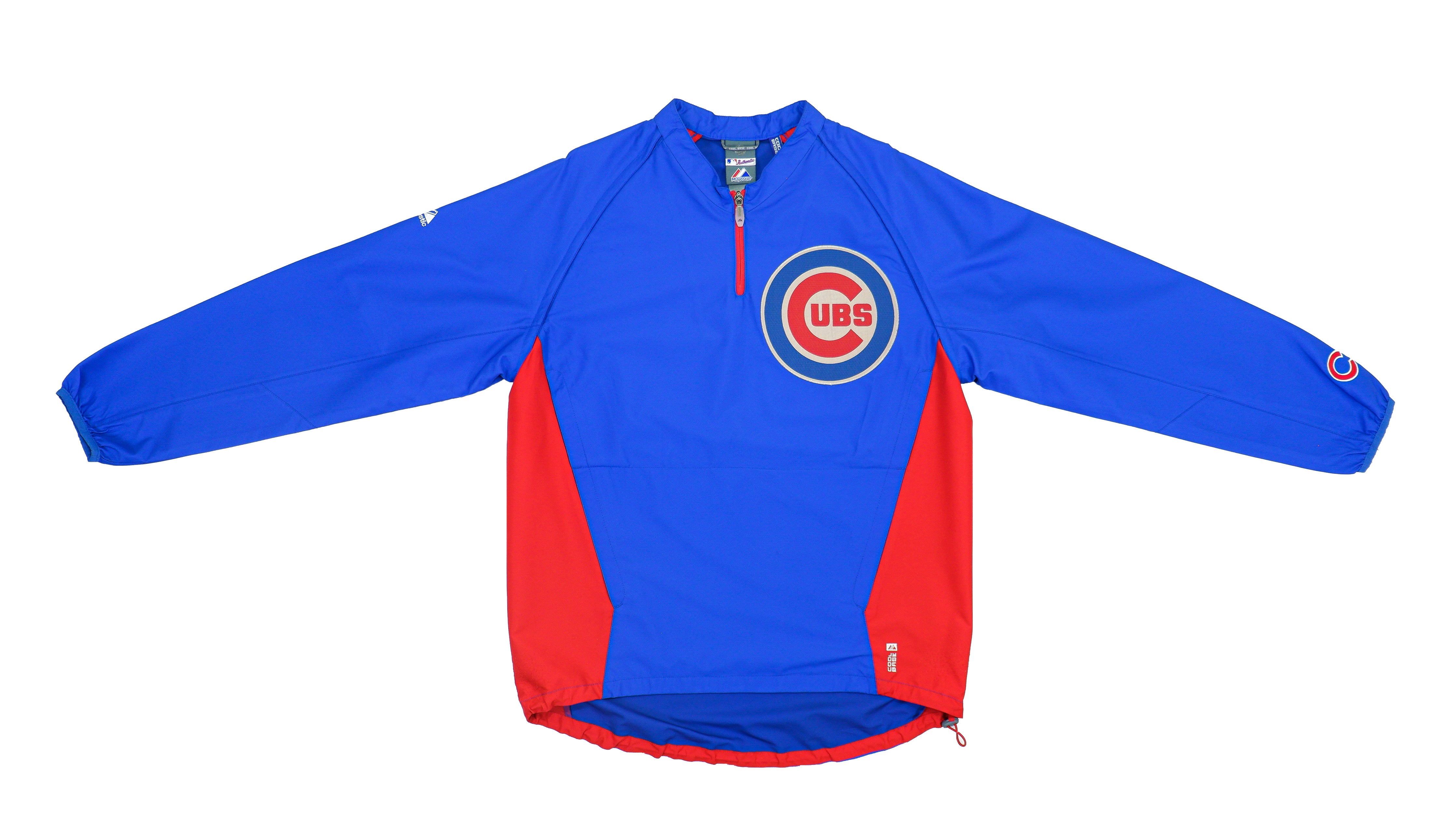 商店 MAJESTIC CUBS 1 4 Zip WINDBREAKER JKT sushitai.com.mx