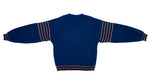 Vintage Retro Football NFL (Nutmeg) - Chicago Bears Blue & Orange Sweatshirt 1990s Medium