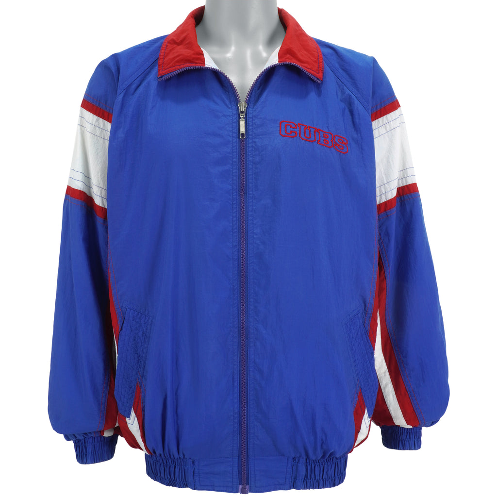 Vintage Starter - Chicago Cubs Zip-Up Windbreaker 1990s Large – Vintage ...