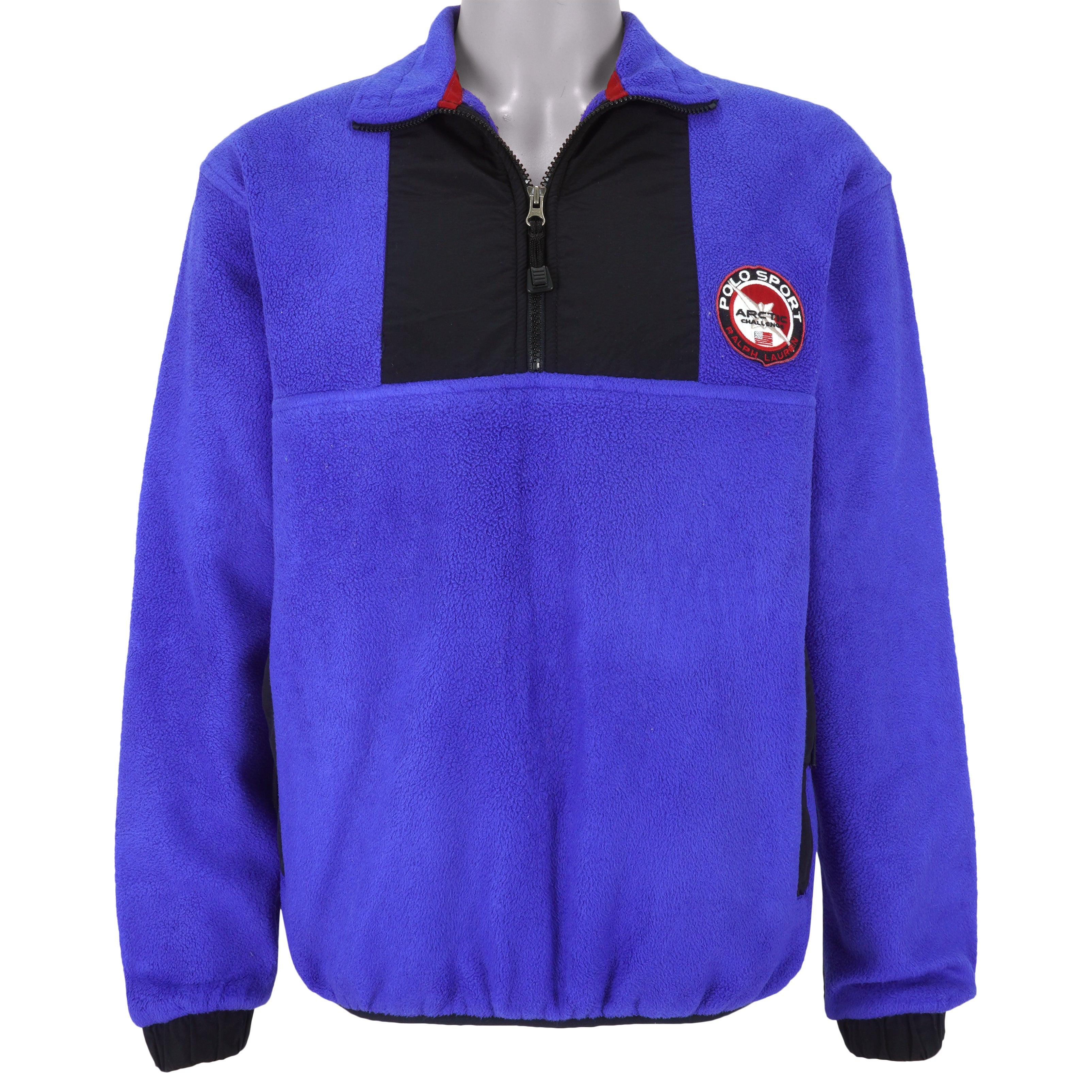 Vintage Ralph Lauren - Polo Sport Arctic Challenge Fleece Sweatshirt 1990s  Medium – Vintage Club Clothing