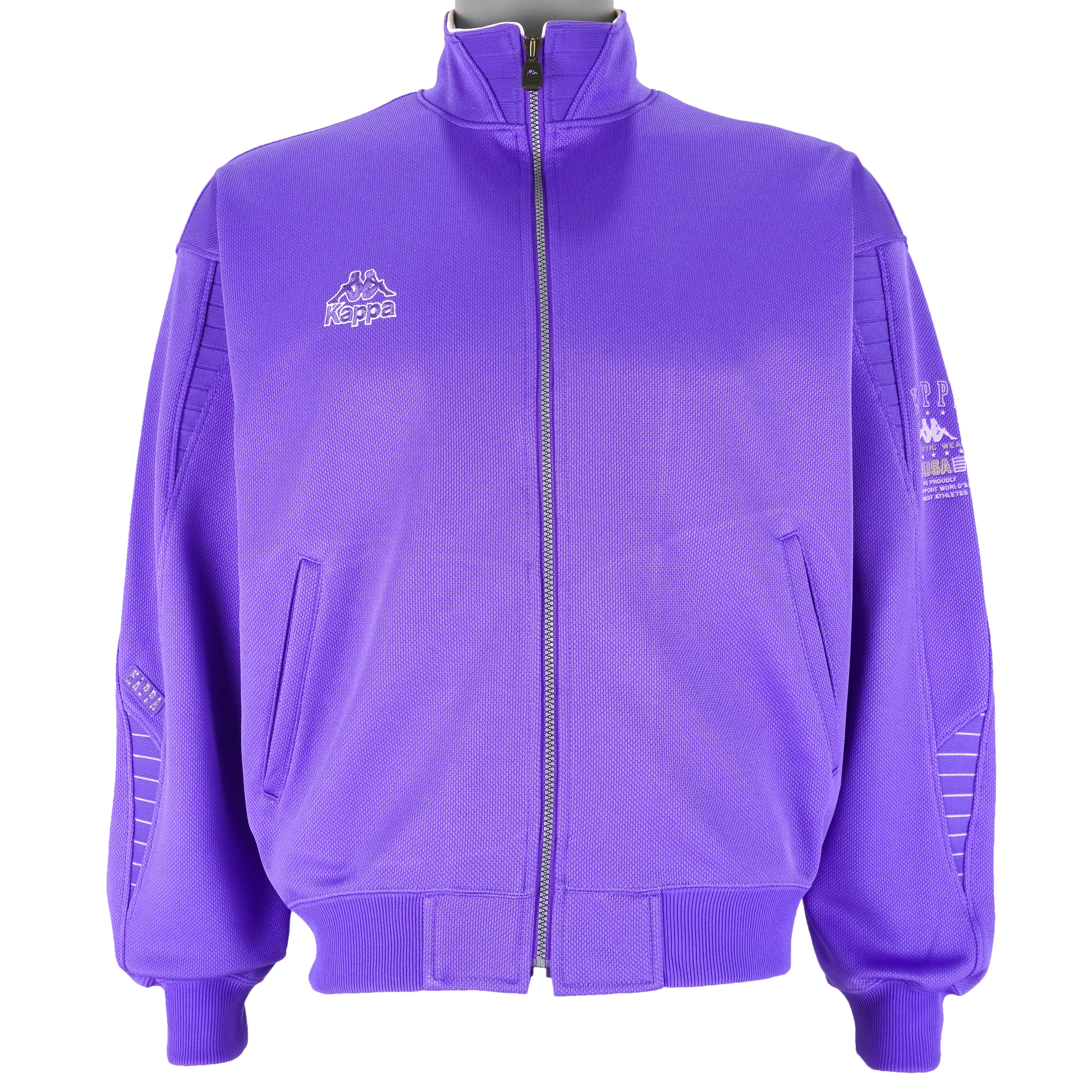 Efterligning Rendition Automatisk Vintage Kappa - Light Purple Embroidered Track Jacket 1990s Medium –  Vintage Club Clothing