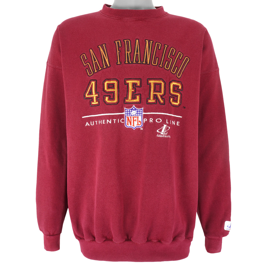 Vintage Lee Sport San Francisco 49ers Hooded Sweatshirt XL 90s Football