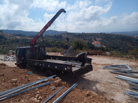 Land preparation and soils tests have been completed for the Net Zero in 12 months campaign in Lebanon