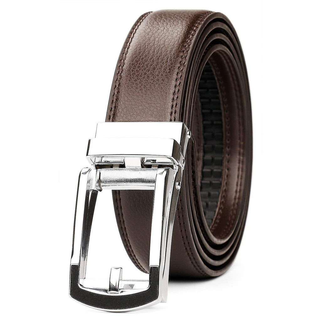 Leather ratchet belt for men-Automatic Buckle-Jasgood – JASGOOD OFFICIAL