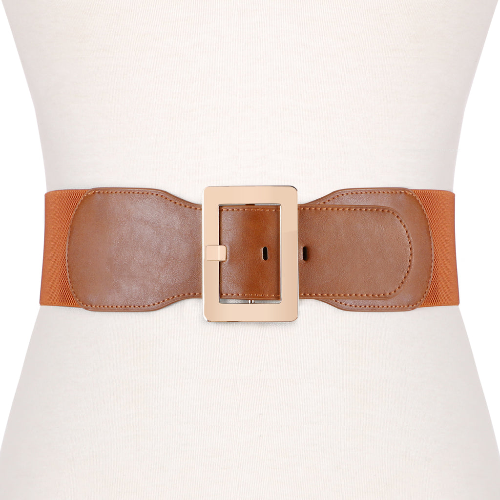 Dress belt womens-waist cincher belt-stretchy elastic-Jasgood – JASGOOD ...