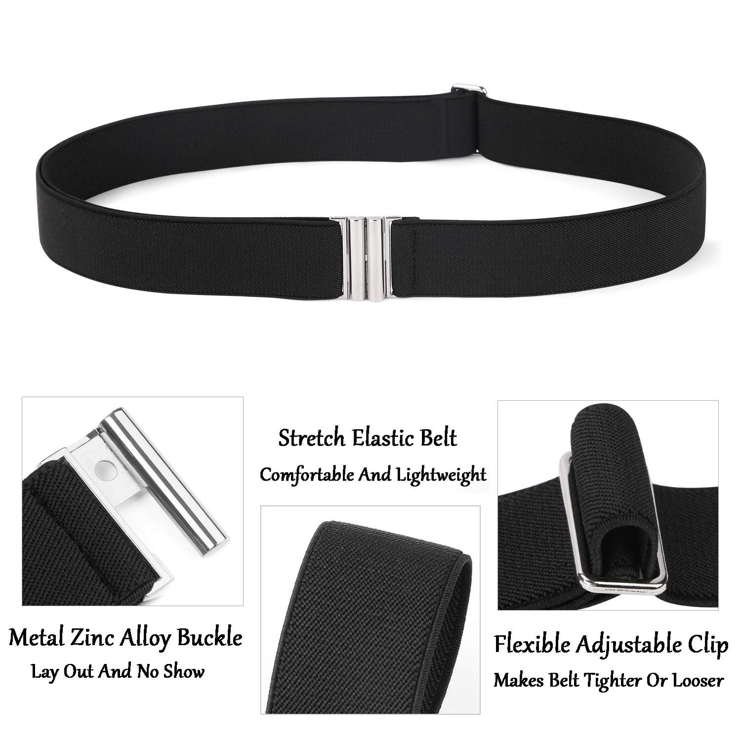 Womens Invisible Belt-Elastic adjustable web belt-Jasgood – JASGOOD ...