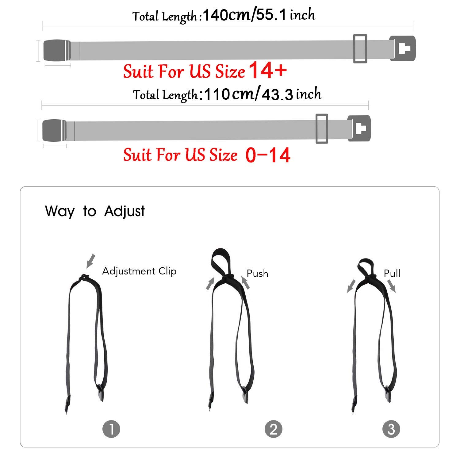 Invisible belt womens cheap-Elastic adjustable belt-Jasgood – JASGOOD ...