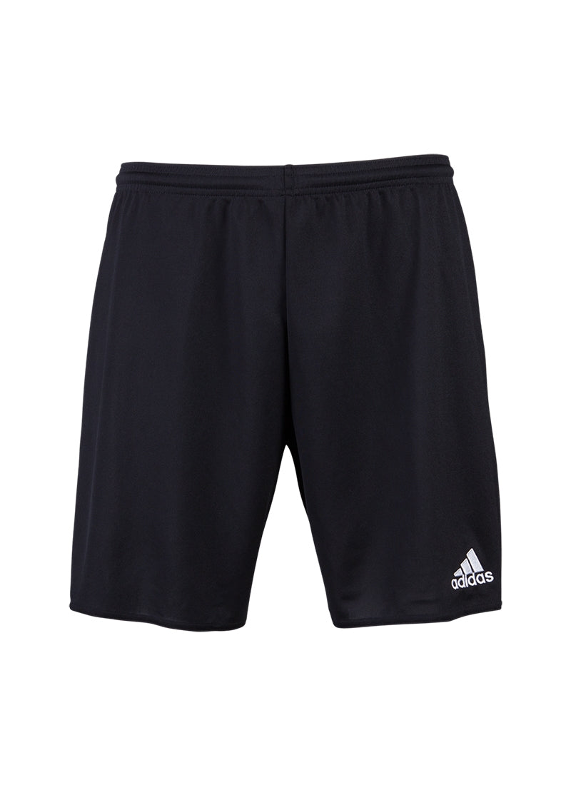 black soccer adidas shorts