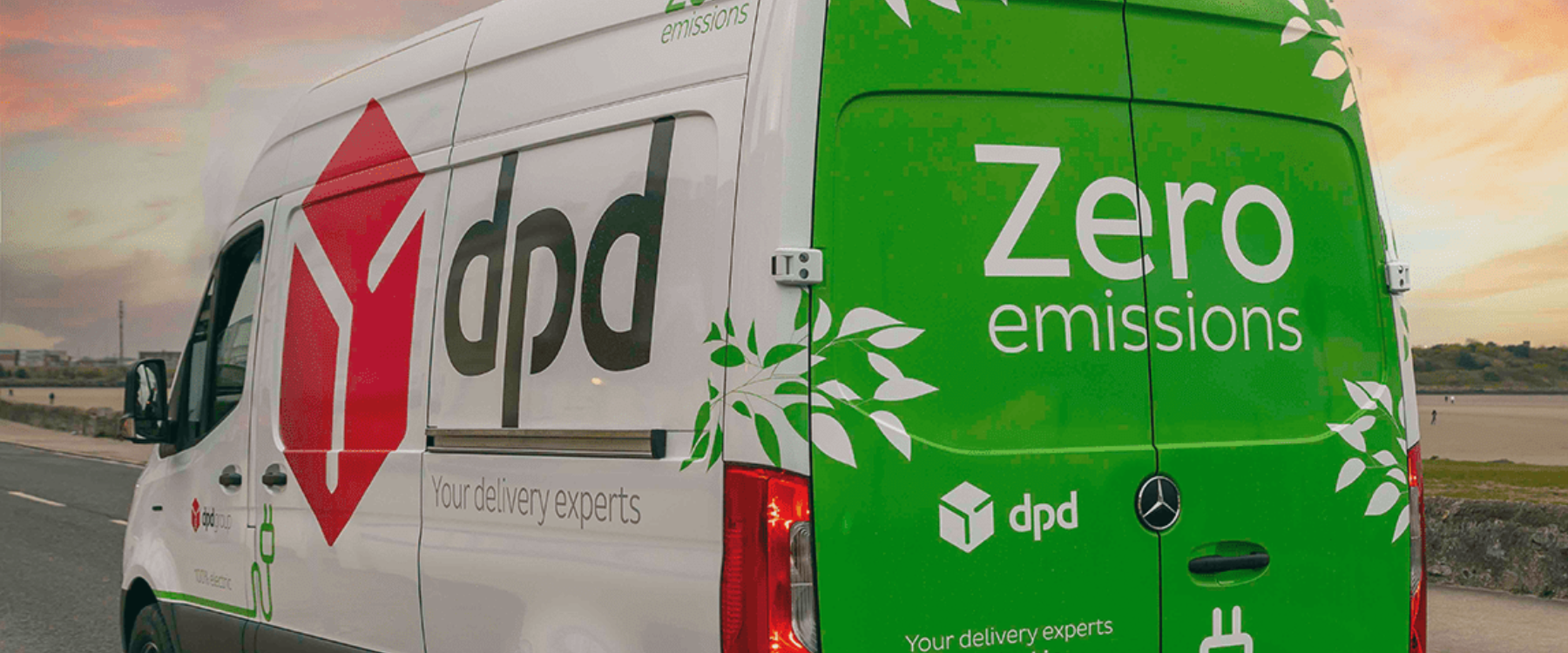 DPD Electric Delivery vans help protect the environment by reducing emissions