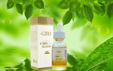 My Natural CDB 300mg CBD Tincture with Peppermint Flavor 
