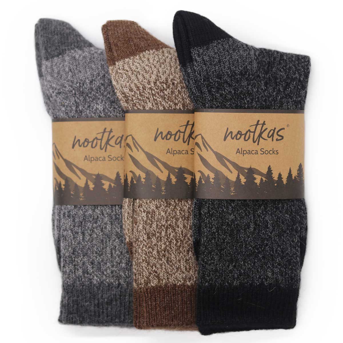 Alpaca Wool Boot Sock - Nootkas