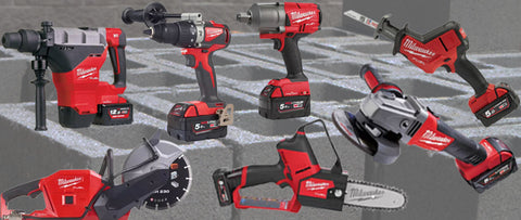 Milwaukee professional power tools