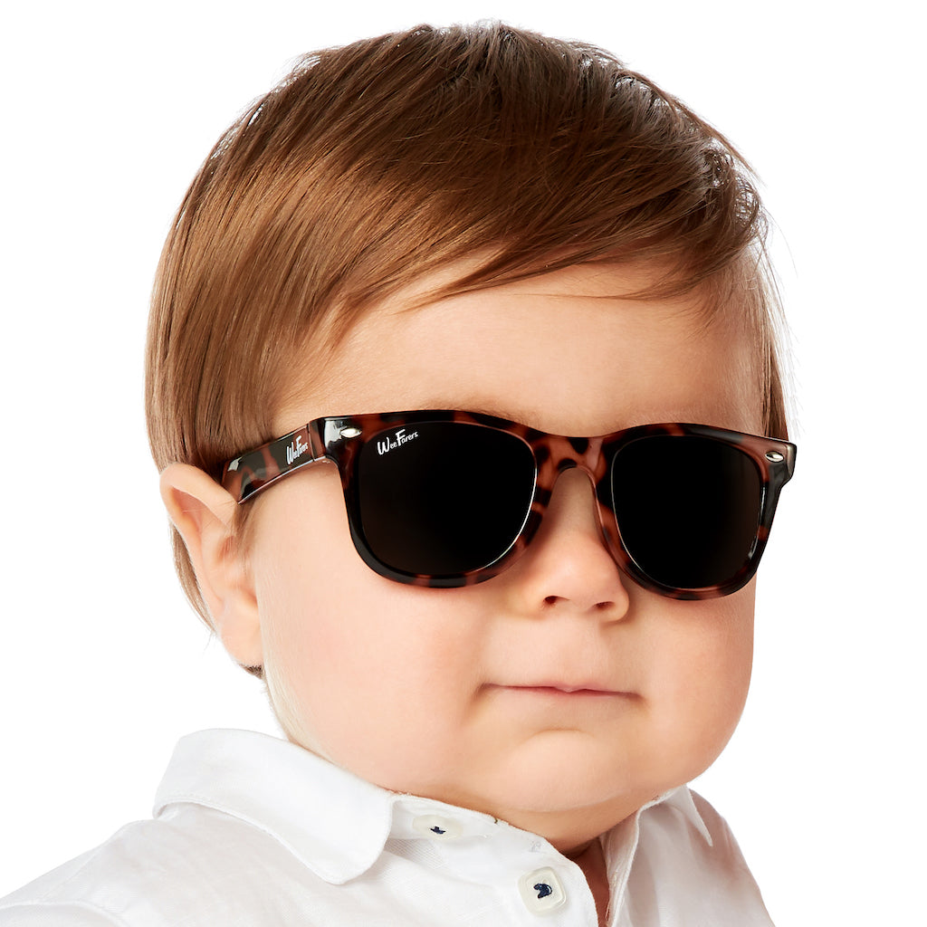 baby with sunglasses