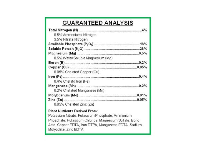 masterblend grams per gallon tomato 2 grams