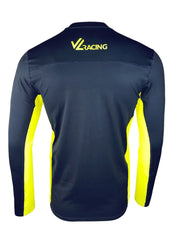 Loose-Fit Performance Tech Shirt Navy/Hi-Viz