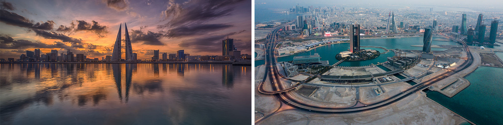 Fine Art Photography Prints of Bahrain - Satellite Images of Earth - Point Two Design