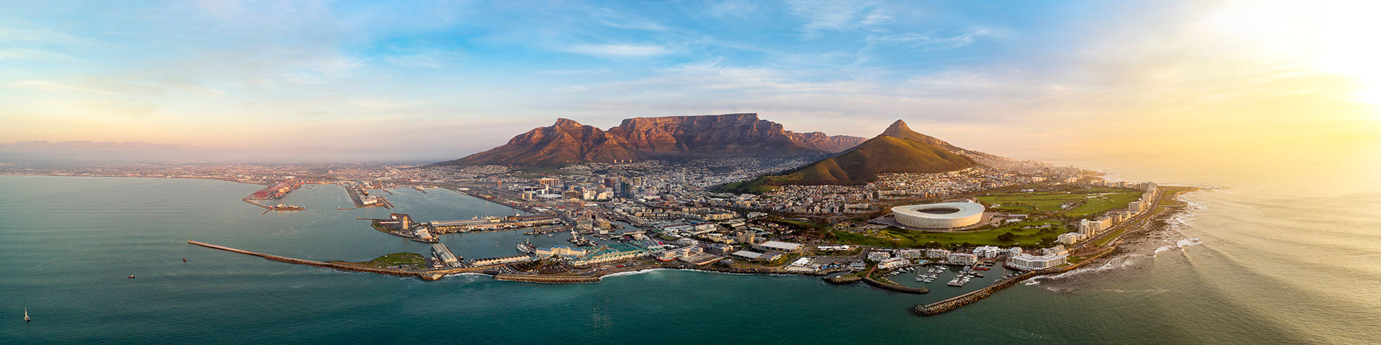 Fine Art Photography Prints of Cape Town - Satellite Images of Earth - Point Two Design