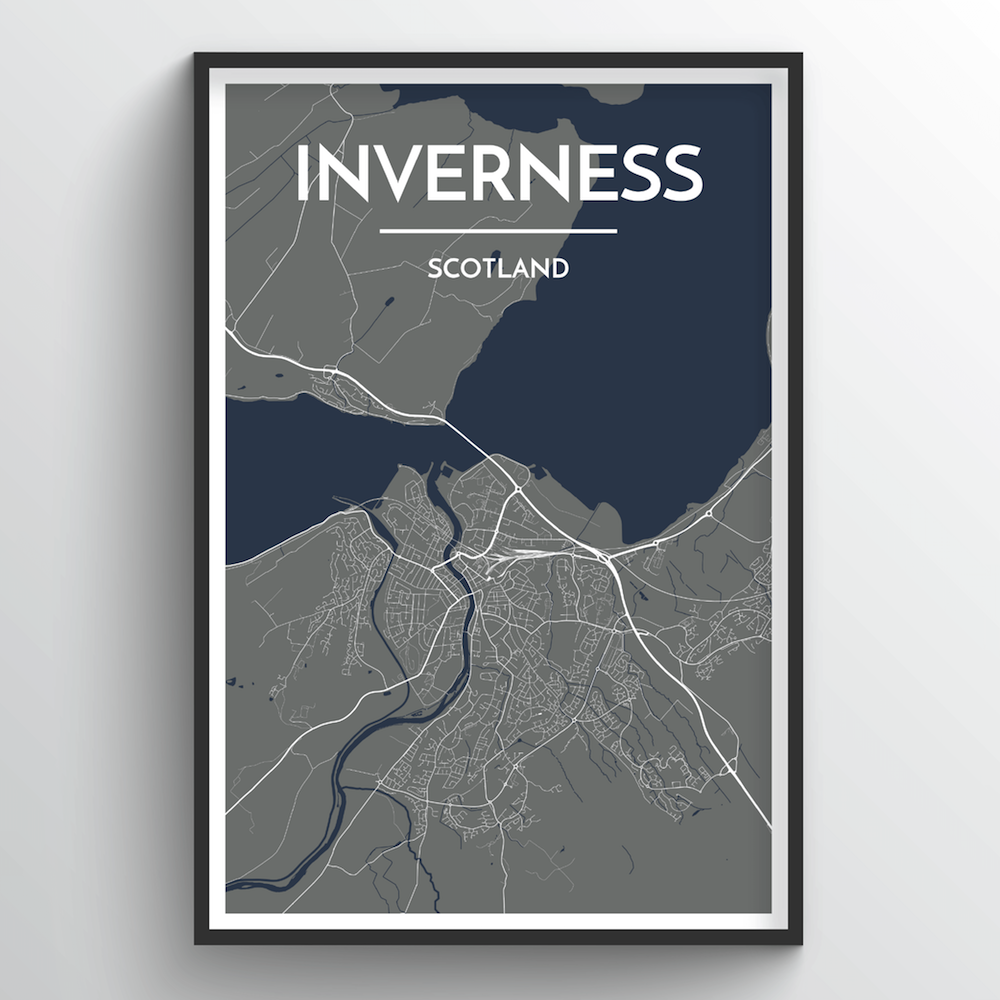 inverness map