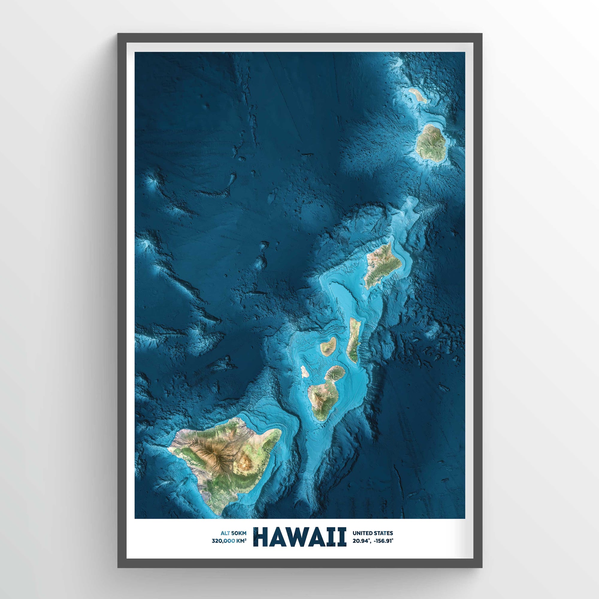 Fine Art Photography Prints Of Hawaii Satellite Images Of Earth Point Two Design