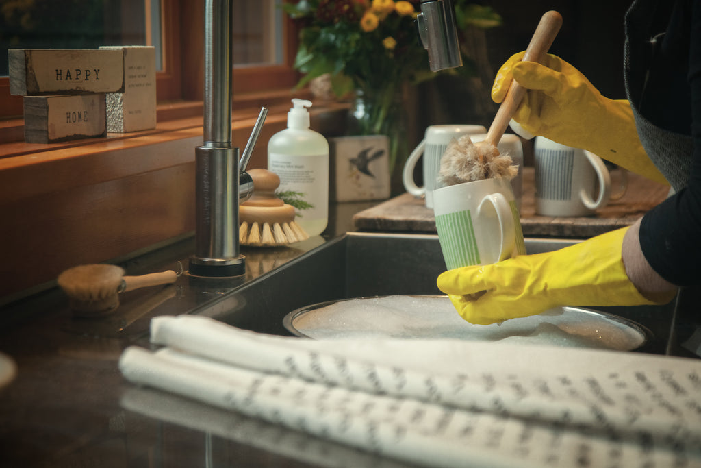 Tea Towel in Kitchen