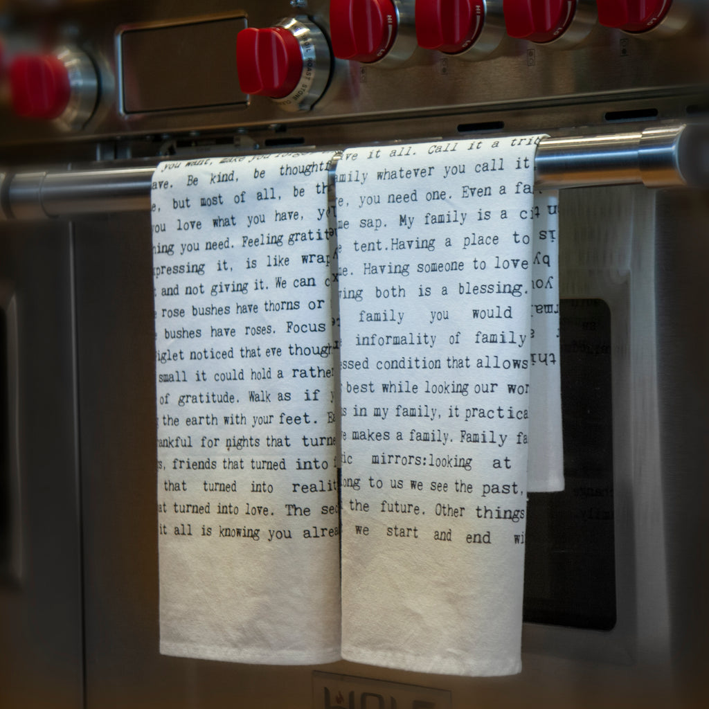 Typewriter Tea Towels - Cedar Mountain Studios