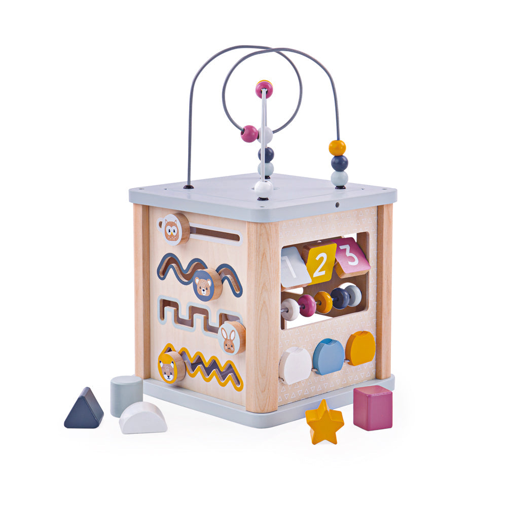 Bigjigs Toys Activity Cube - FSC 100%