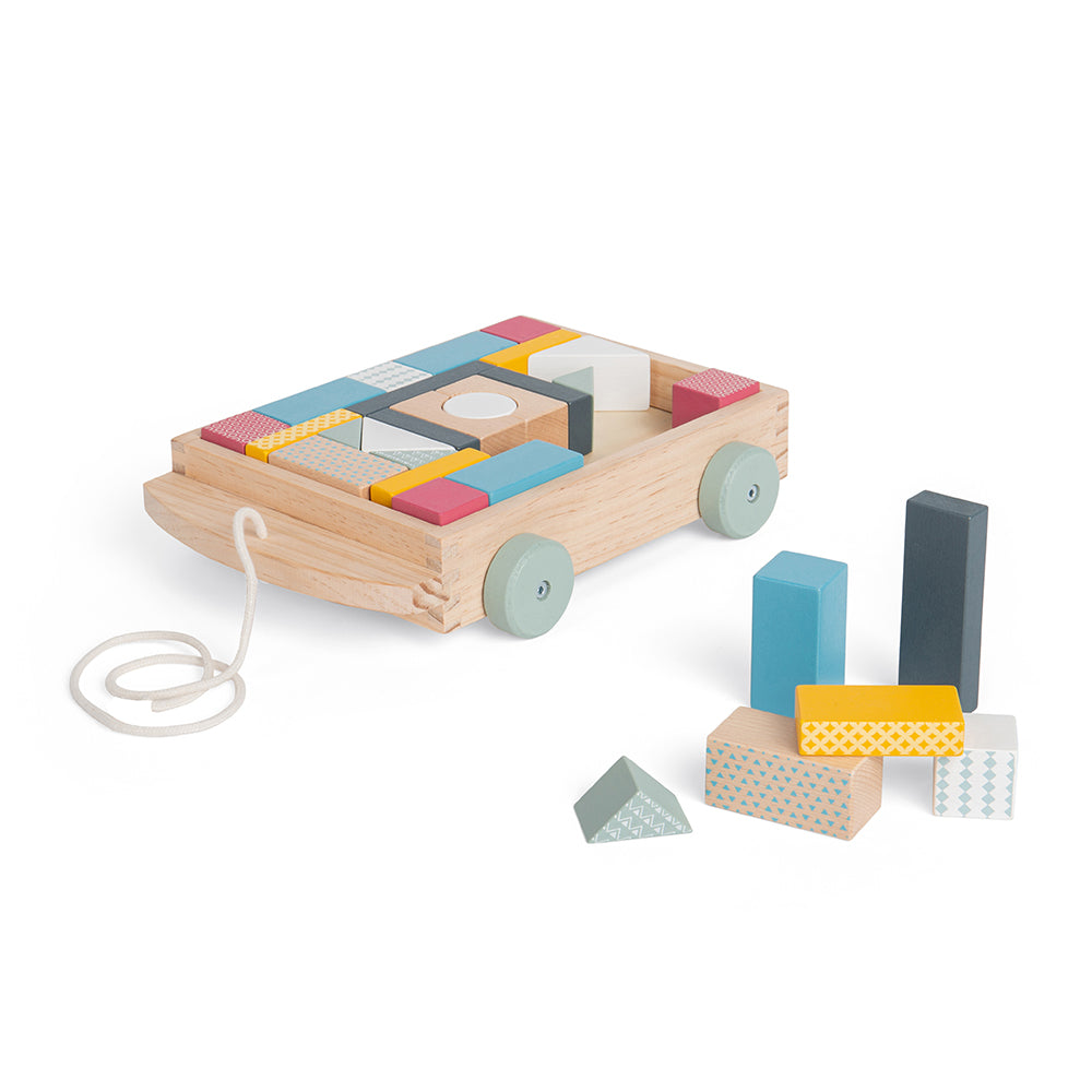 Bigjigs Toys FSC Brick Cart