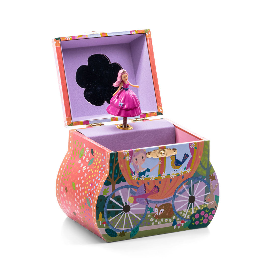 Floss & Rock Musical Jewellery Box - Fairy Tale Carriage