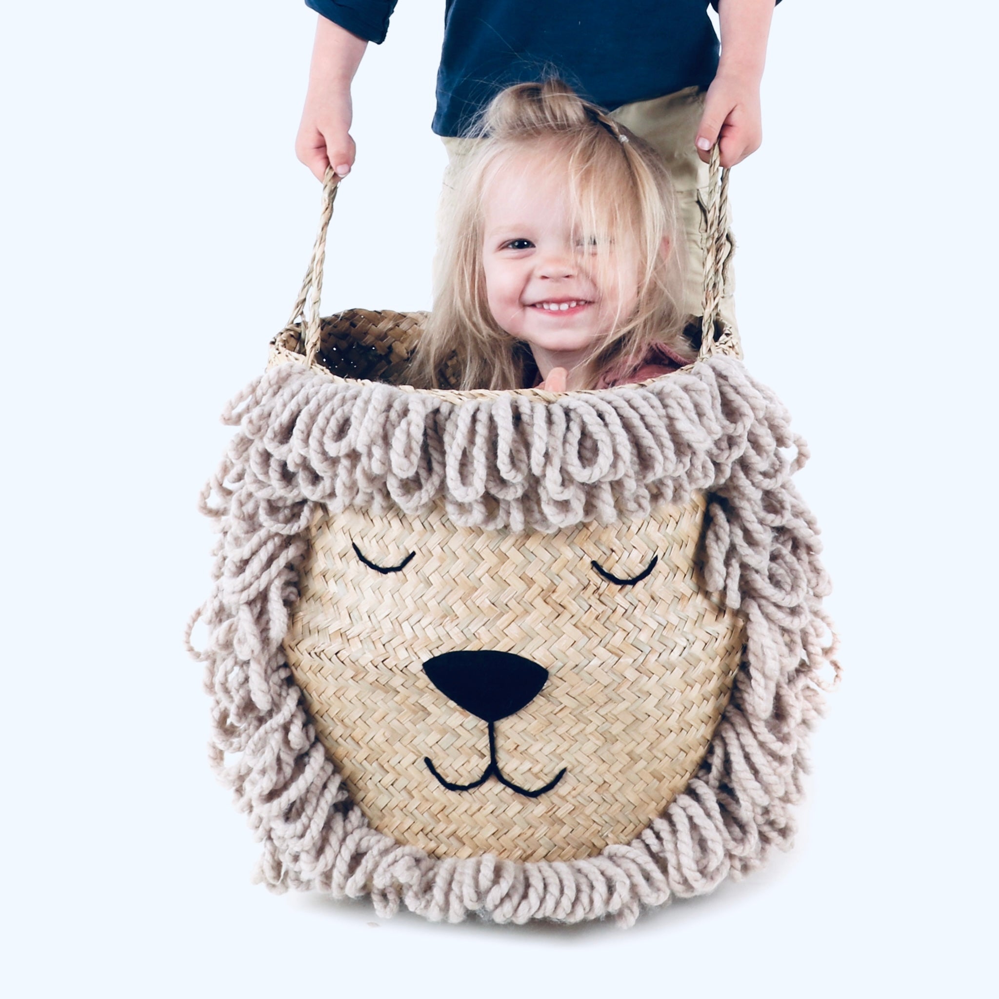 Bellybambino Natural Lion Basket - Extra Large