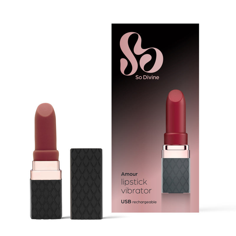 So Divine So Divine Amour Lipstick Vibrator