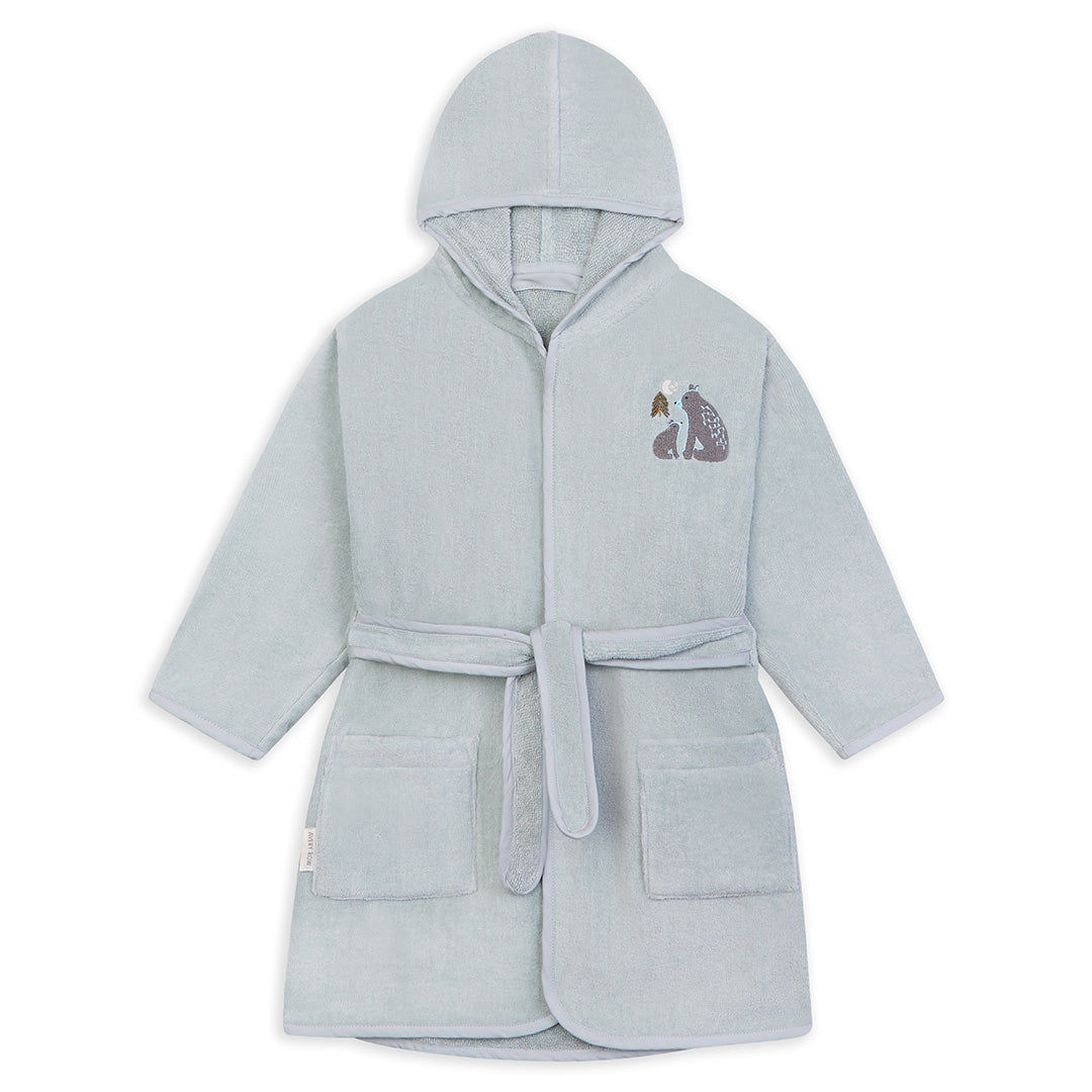 Avery Row Children's Towelling Robe - Bear - 4-5 years