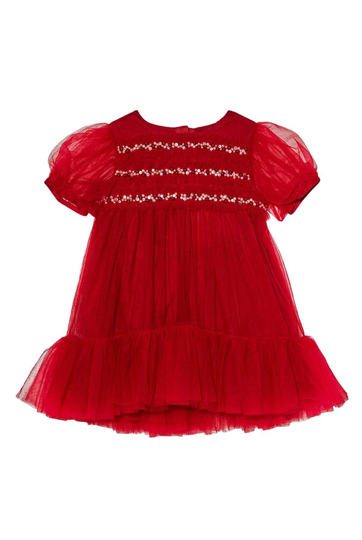 Tutu Du Monde BEBE SEREPHINE TULLE DRESS - 3-6M Red Velvet