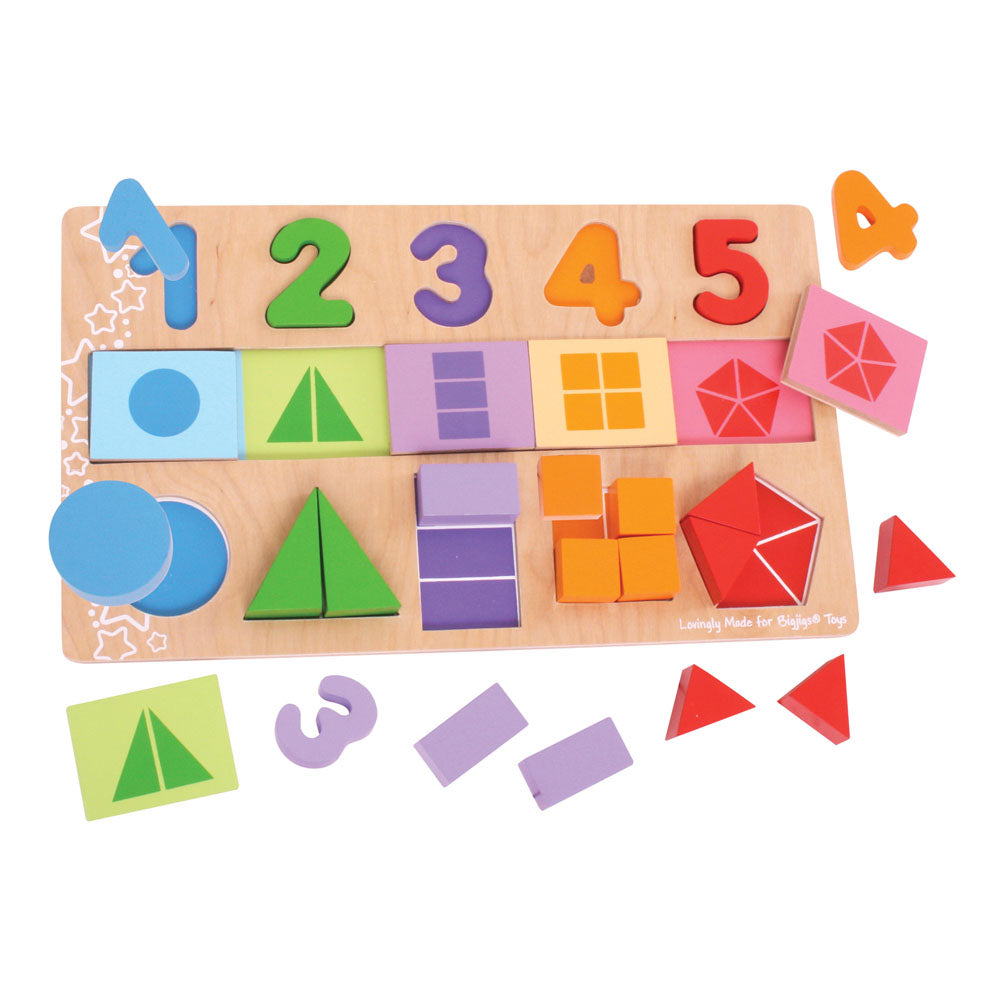 Bigjigs Toys Fractions Puzzle