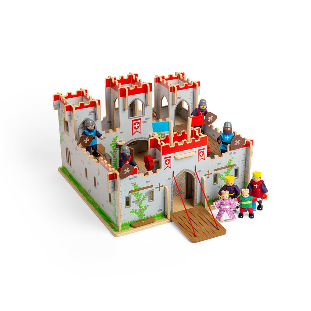 Bigjigs Toys King George's Castle Toy Bundle