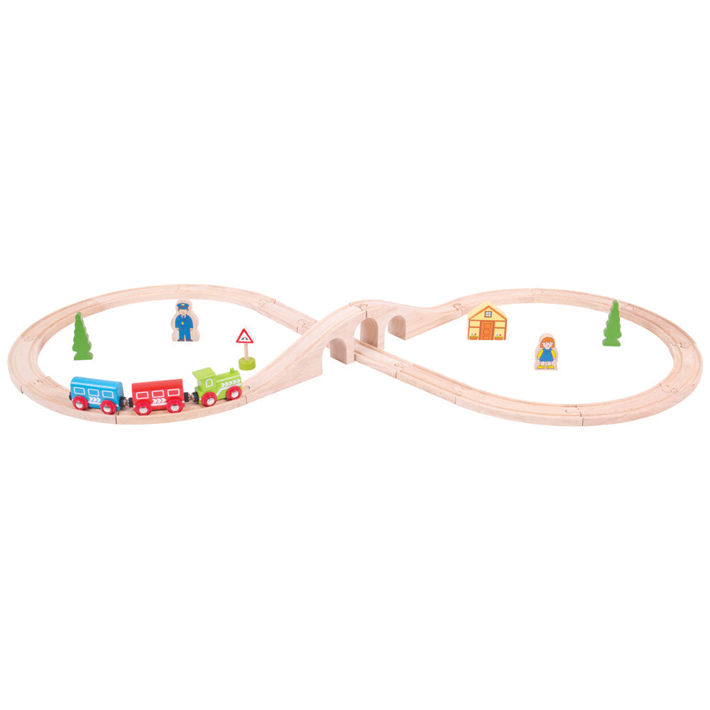 Bigjigs Rail Figure of Eight Train Set