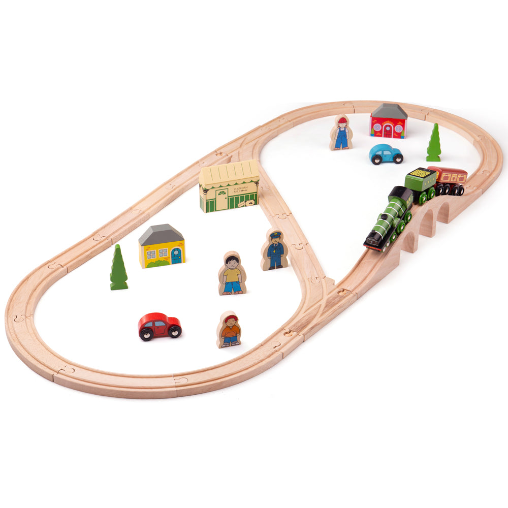 Bigjigs Rail Flying Scotsman Train Set