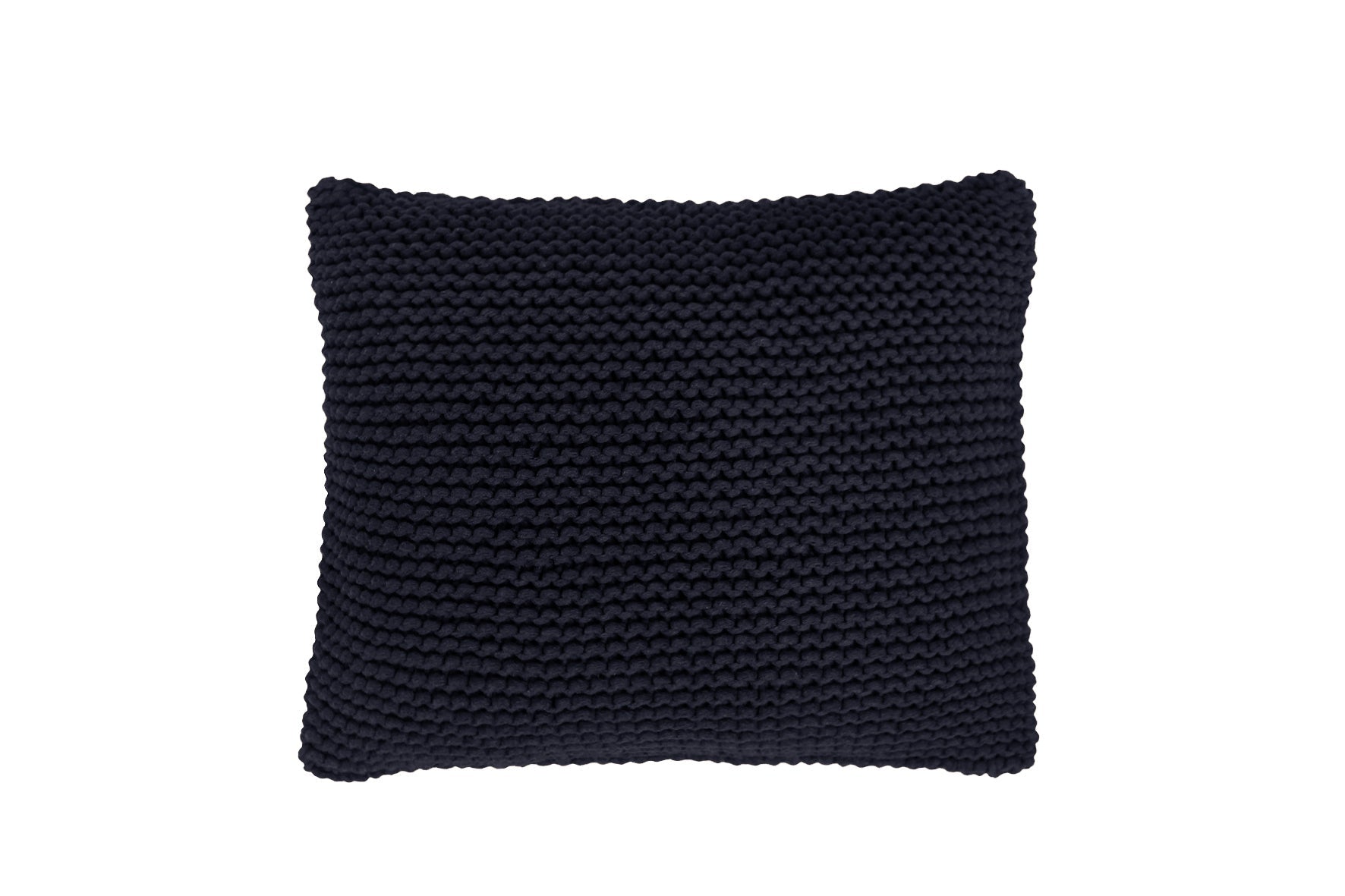 Zuri House Knitted Cushion | CHARCOAL - 1 cushion 60 x 60 cm