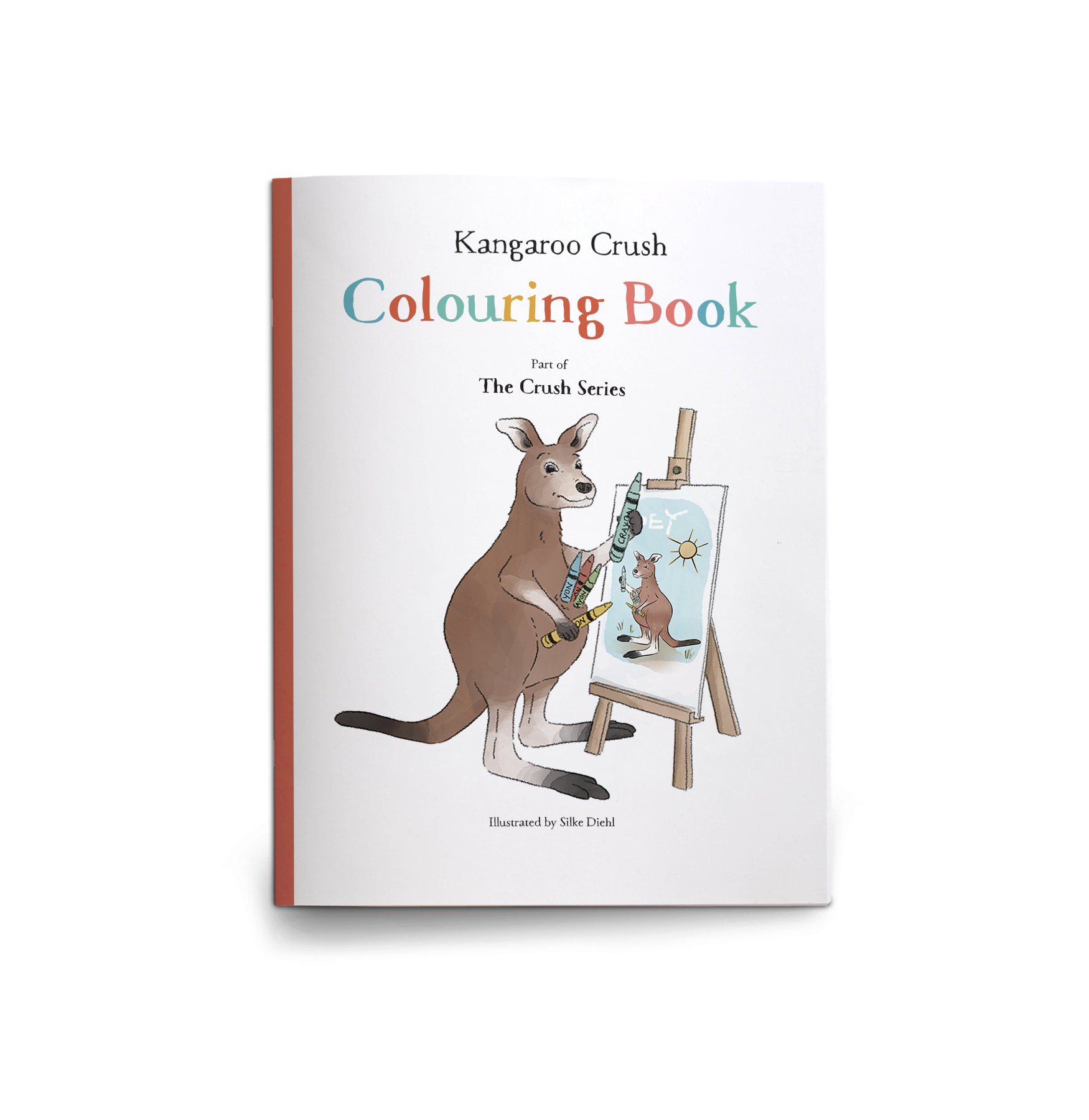 The Crush Series Kangaroo Crush Colouring Book