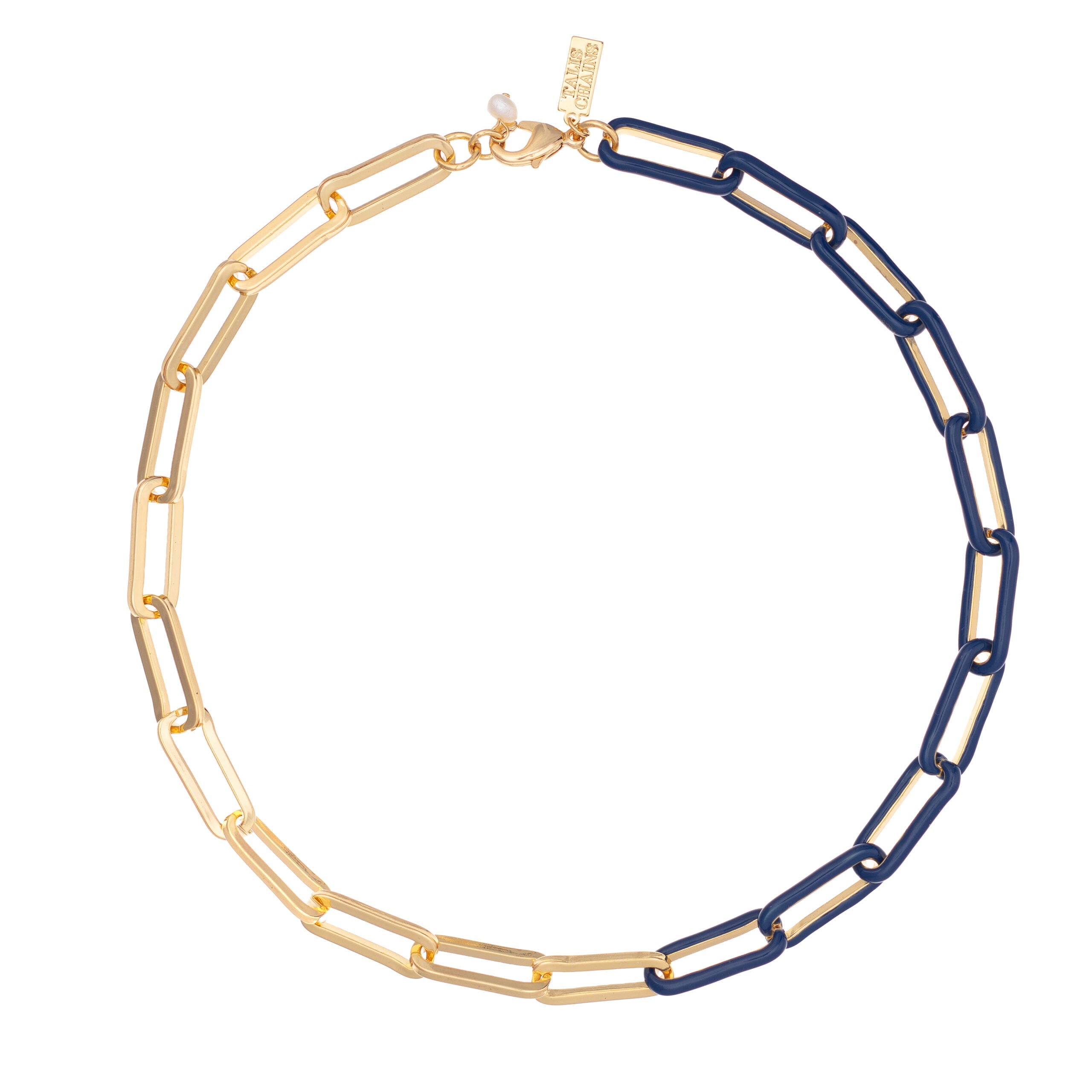 Talis Chains Chain Necklace DUO- Navy