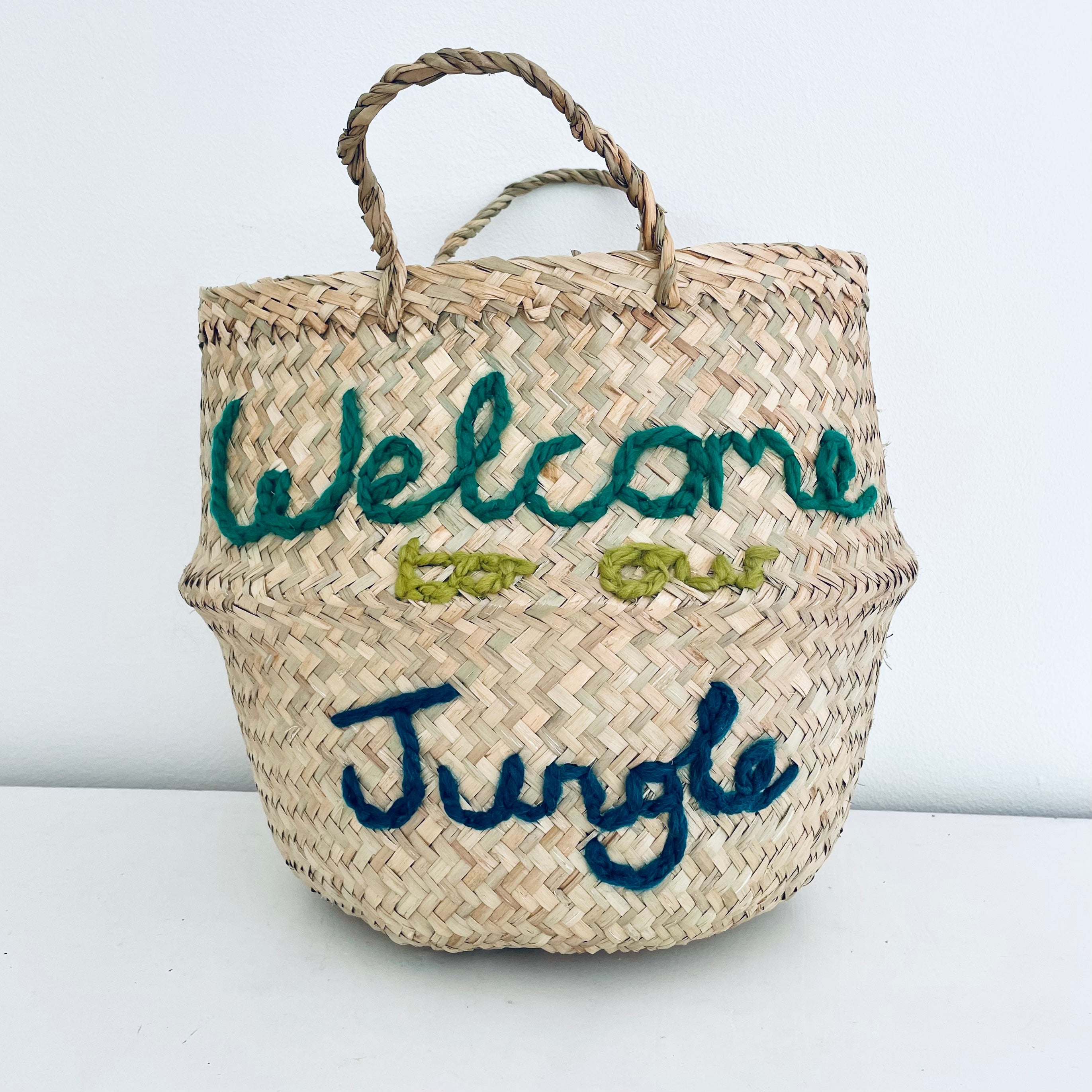Bellybambino Welcome to Our Jungle Basket - Large