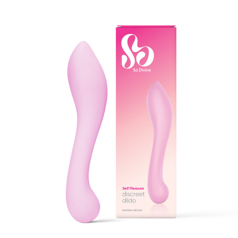 So Divine So Divine Discreet Silicone Pink Dildo