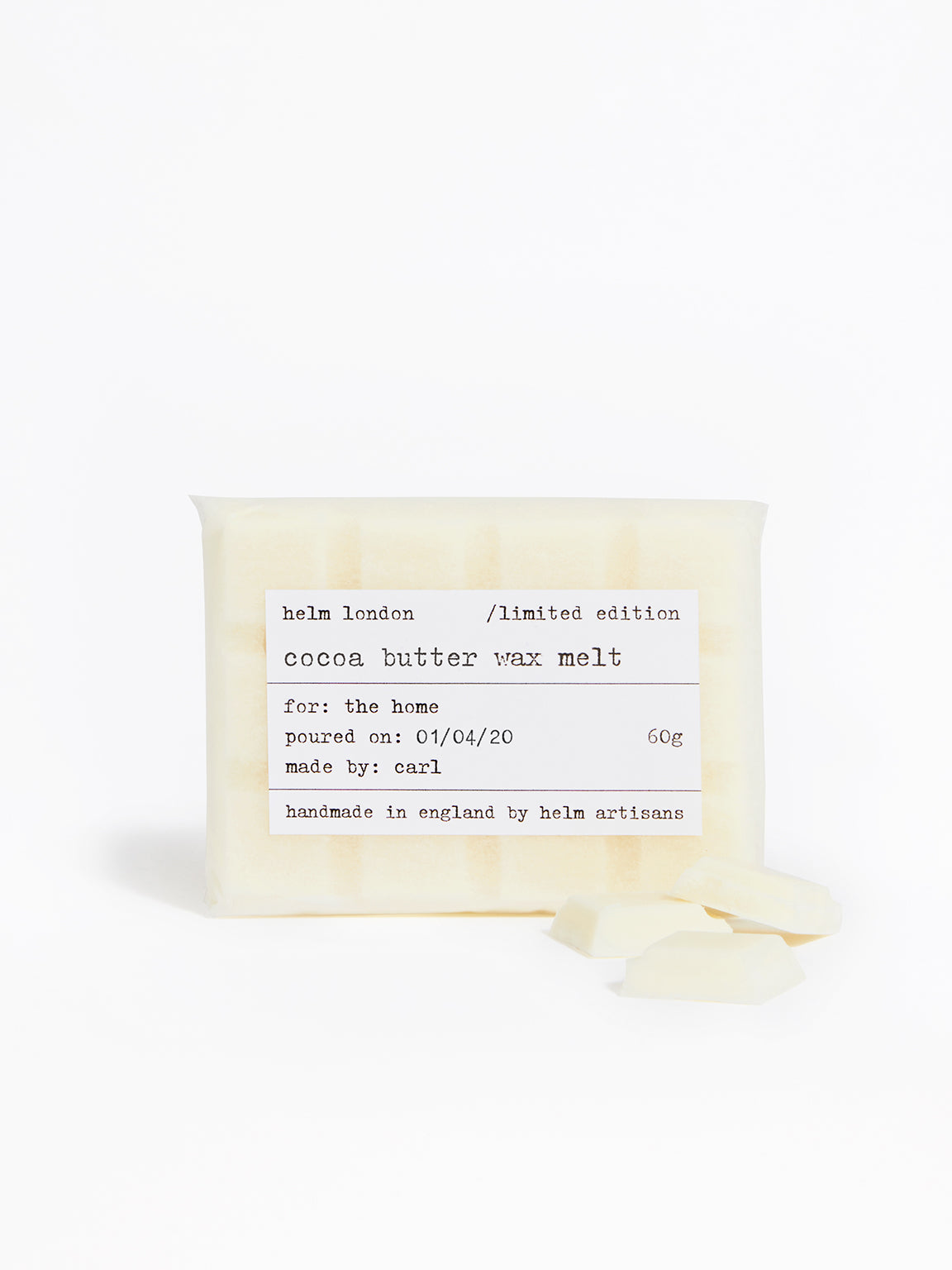 Helm London Cocoa Butter Wax Melt