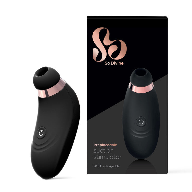 So Divine So Divine Irreplaceable Clitoral Suction Stimulator