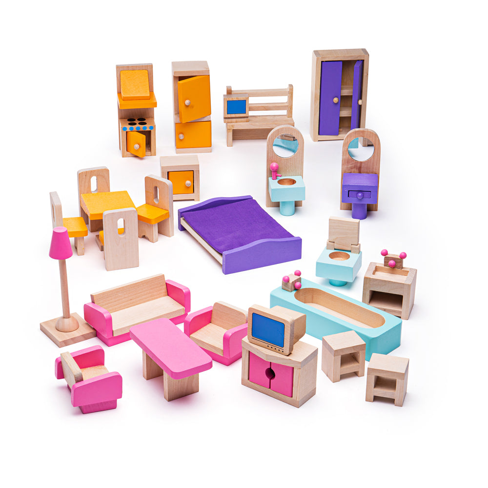 Bigjigs Toys Dolls Furniture Set