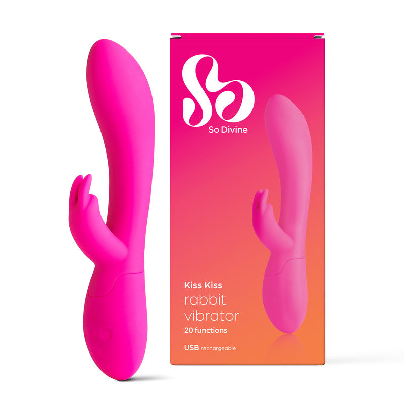 So Divine So Divine Kiss Kiss Rabbit Vibrator